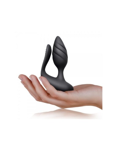 Estimulador para Parejas Cocktail Control Remoto Negro