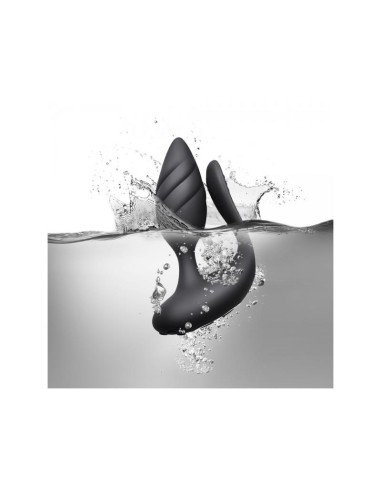 Estimulador para Parejas Cocktail Control Remoto Negro