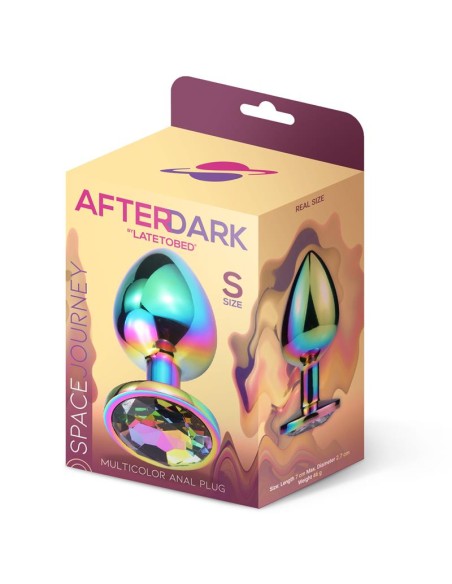 Space Journey Plug Anal Multicolor y Joya Talla S