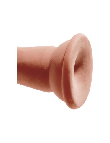 Dildo Triple Densidad 7 Caramelo