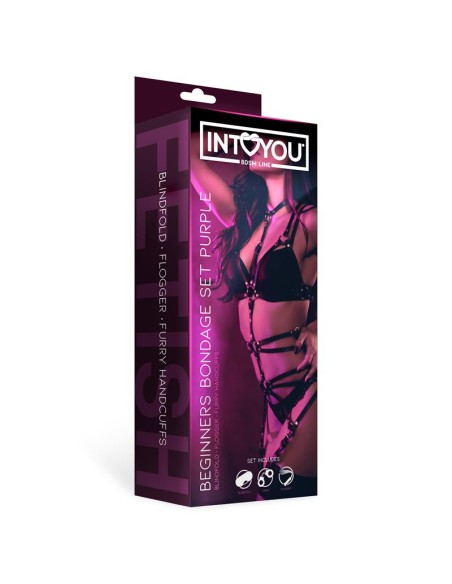 Set de Bondage para Principiantes Beginners 3 Piezas Purpura
