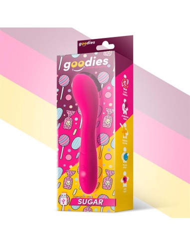 Sugar Vibrador Punto G USB Silicona Fushsia