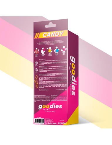 Candy Vibrador con Conejito Punto G USB Silicona Fucshia