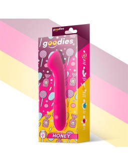 Honey Vibrador Punto G Silicona USB Fuchsia 2