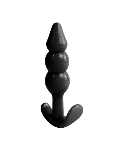 Gevil Plug Anal en Ancla Negro
