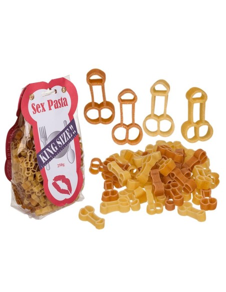 Pasta de Pene Bi Color Trugo Duro y Pimiento