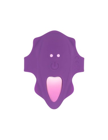 No Seventeen Estimulador de Braguita Control Remoto USB Magnetico Purpura