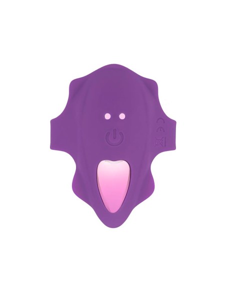 No Seventeen Estimulador de Braguita Control Remoto USB Magnetico Purpura