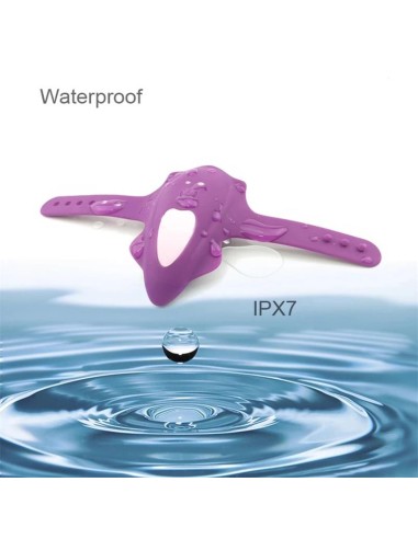 No Seventeen Estimulador de Braguita Control Remoto USB Magnetico Purpura