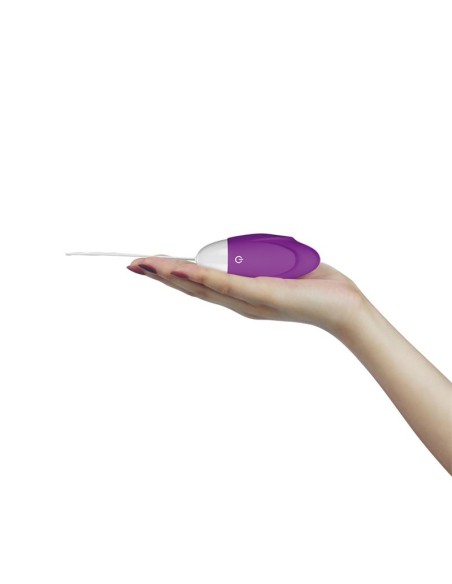 Huevo Vibrador iJoy Control Remoto USB Purpura
