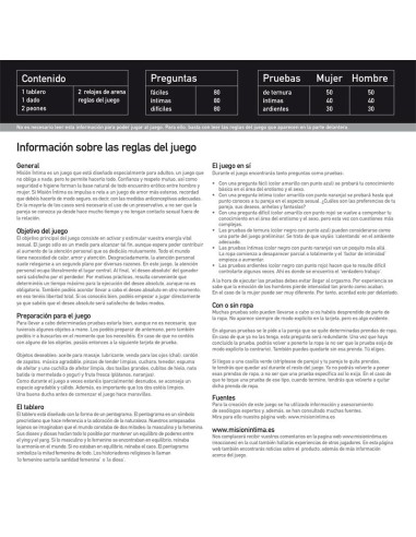 Mision Intima Edicion Original ES