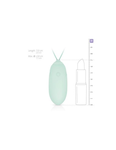 Huevo Vibrador Control Remoto USB Verde