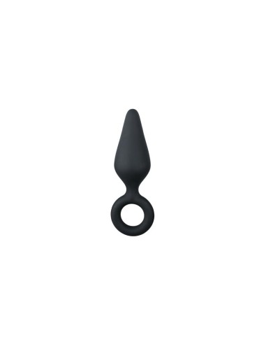 Plug de Silicona Negro Pequeno