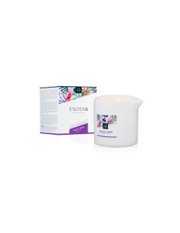 Vela de Masaje Rosa Violeta 200g