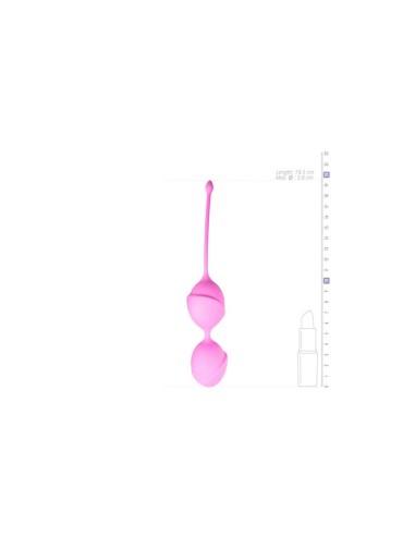 Bolas Kegel Silicona Rosa