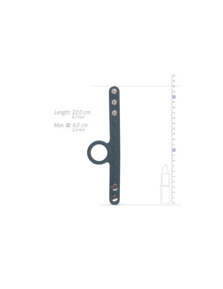 Anillo para Pene y Testiculos S M