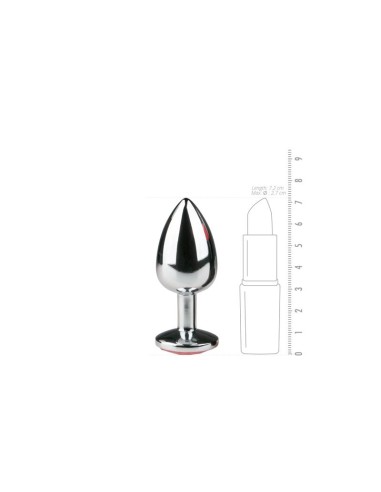 Plug Anal Cristal Rosa No 1