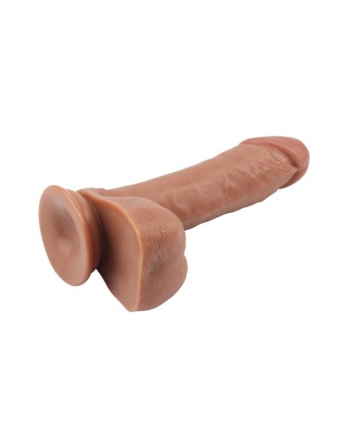 Dildo Dual density Fashion Dude 20 cm Bronceado