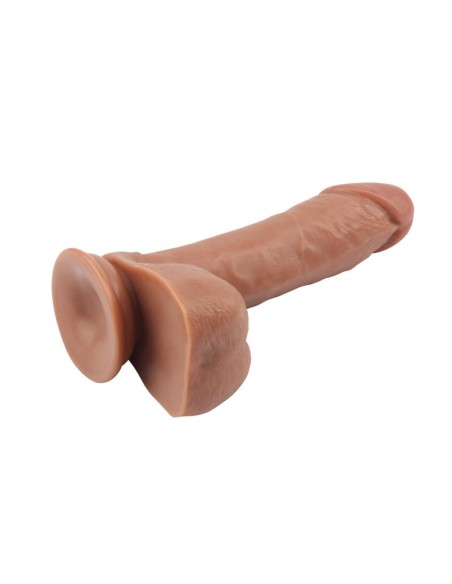 Dildo Dual density Fashion Dude 20 cm Bronceado