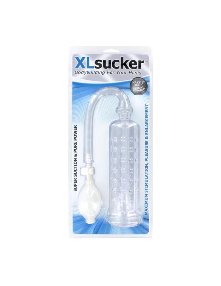 Xlsucker Bomba de Succion para Pene Transparente