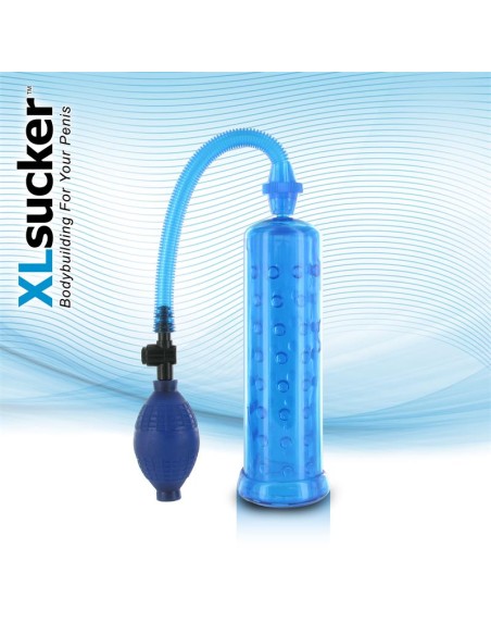 Xlsucker Bomba de Succion para Pene Azul