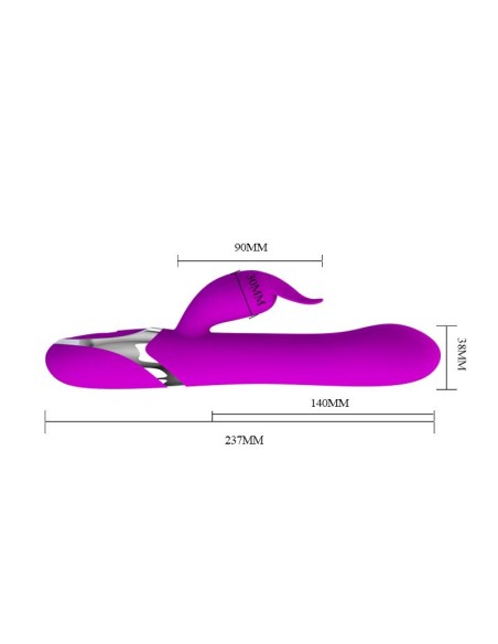 Vibrador Neil Funcion Inflable 237 cm