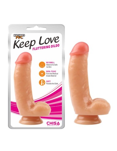 Dildo Fluttering 171 x 41 cm Natural