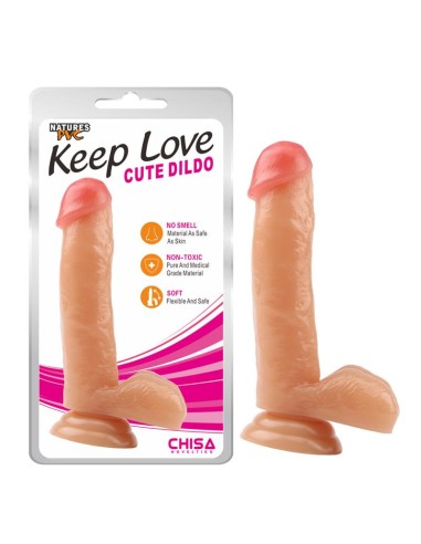 Dildo Cute 178 x 4 cm Natural