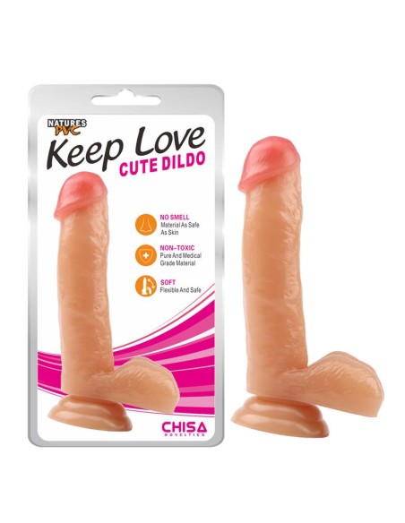 Dildo Cute 178 x 4 cm Natural
