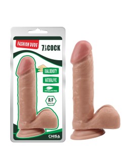 Dildo Dual density Fashion Dude 20 cm Color Natural 2