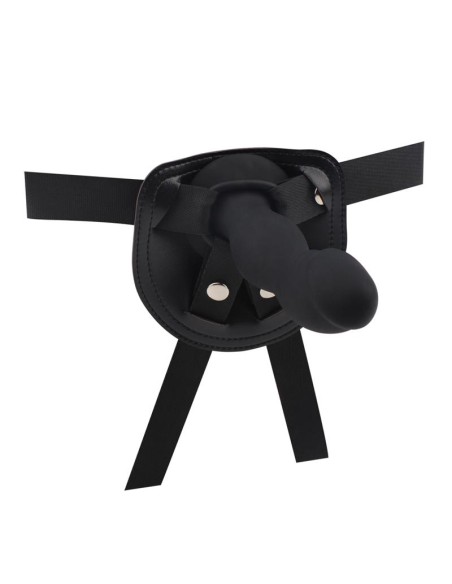 Arnes con Dildo Rumpy Silicona Negro
