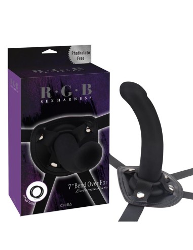 Arnes con Dildo Bend Over Nivel Medio Silicona