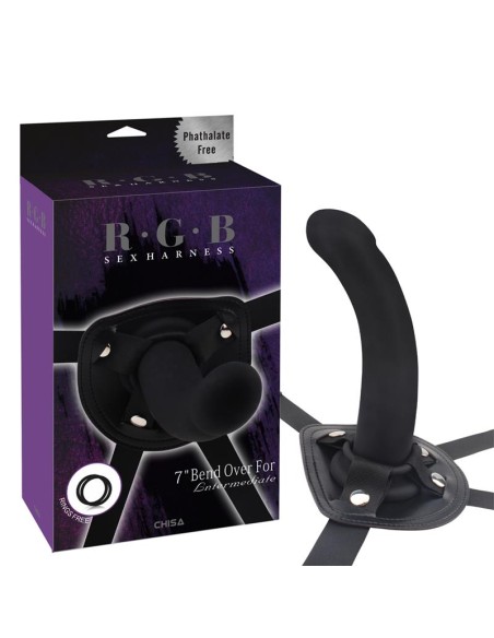 Arnes con Dildo Bend Over Nivel Medio Silicona