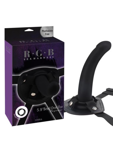 Arnes con Dildo Bend Over para Principiantes Silicona