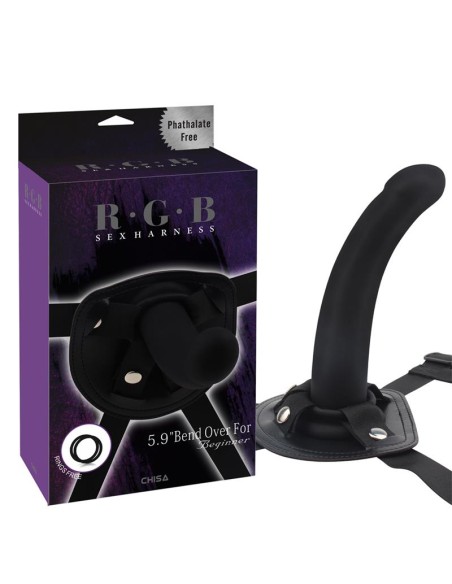 Arnes con Dildo Bend Over para Principiantes Silicona