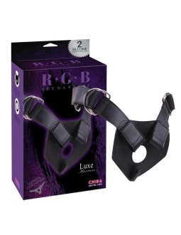 Arnes Luxe Silicona Negro