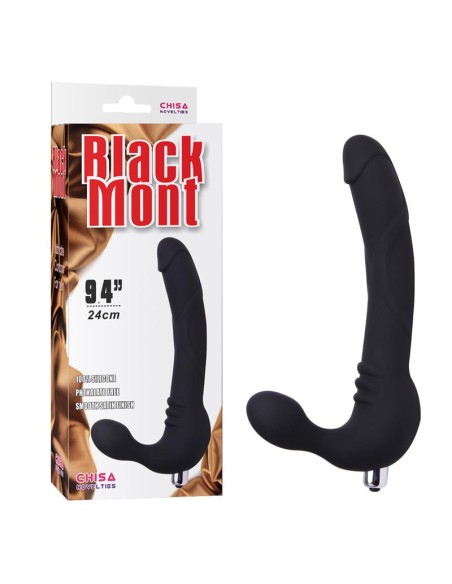 Plug Strap On Cavalier Silicona Negro