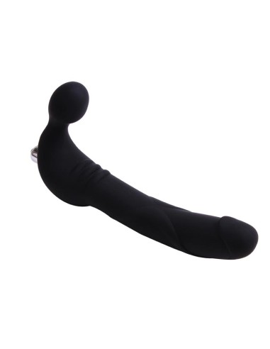 Plug Strap On Cavalier Silicona Negro