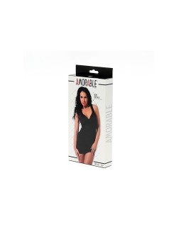 Rimba Amorable Vestido Sexy Color Negro Talla unica 2