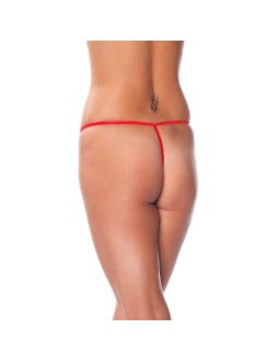 Rimba Amorable Tanga Color Rojo Talla unica 2