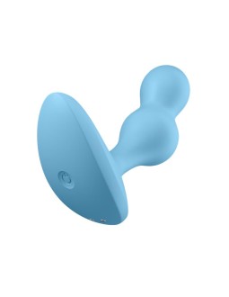 Deep Diver Plug Anal con Vibracion APP Satisfyer Connect Azul 2