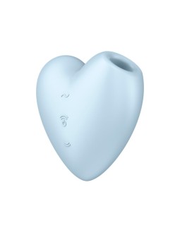 Cutie Heart Succionador de Clitoris y Vibracion Azul 2