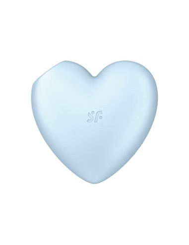 Cutie Heart Succionador de Clitoris y Vibracion Azul