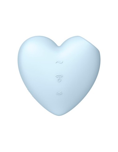 Cutie Heart Succionador de Clitoris y Vibracion Azul