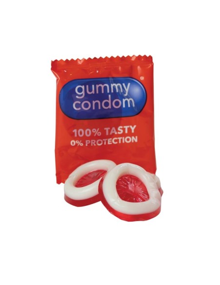 Condones de Gominola Fresa y Crema