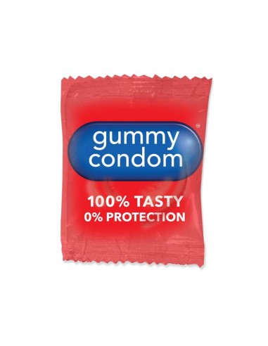 Condones de Gominola Fresa y Crema