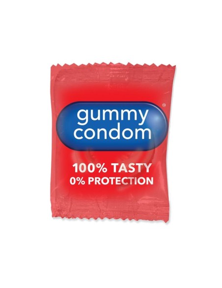Condones de Gominola Fresa y Crema