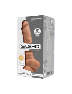 Dildo Dual Density Mol1 9 Caramelo