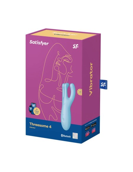 Threesome 4 APP Satisfyer Connect Azul