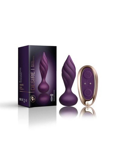 Plug Anal con Control Remoto Petite Sensations Desire Purpura